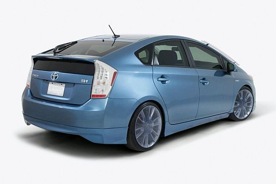 Toyota Prius Aerius & Aemulus Announced for SEMA 2009 toyota prius aerius back Toyota Prius Aerius & Aemulus Announced for SEMA 2009