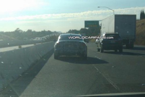 2012 Audi A6 (C7) Spied on the Californian Streets