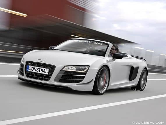 New Audi R8 GT Spyder Rendering