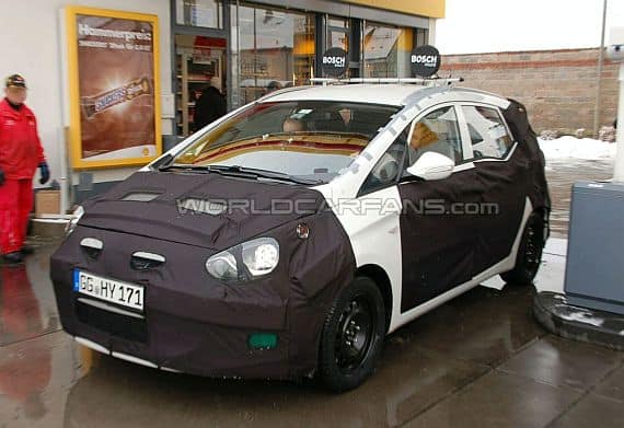 Hyundai HED-5 I-Mode Crossover Spied on the Inside Mode