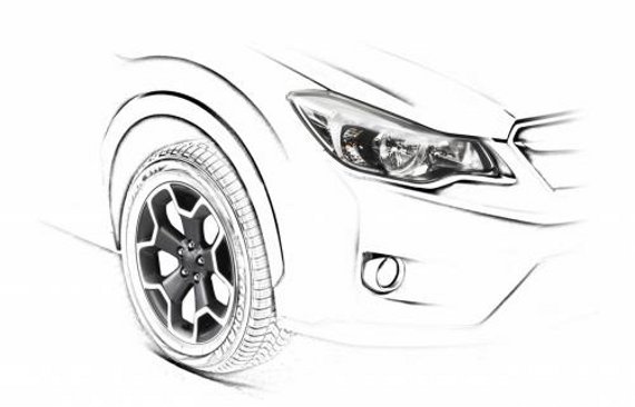 Subaru XV Teaser Ahead of Frankfurt Show